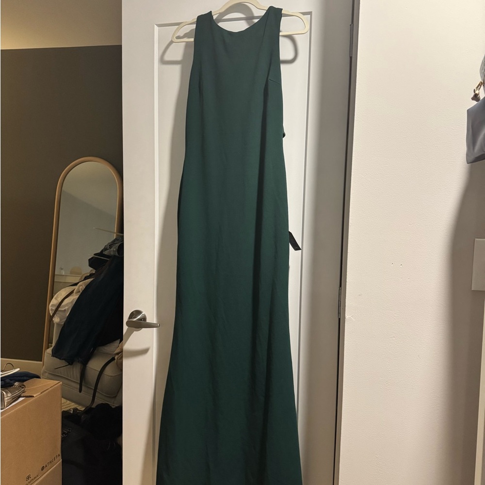 Lulus hunter green gown